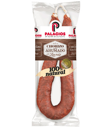 Chorizo Extra Ahumado tipo Leonés Palacios