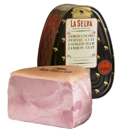 Jamón Cocido Extra en Lata Sin Fosfatos La Selva