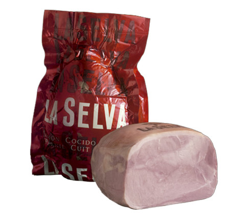 Jamón Cocido Sin Fosfatos en Aluminio La Selva